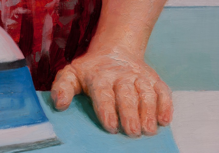"Woman ironing (my mother)"