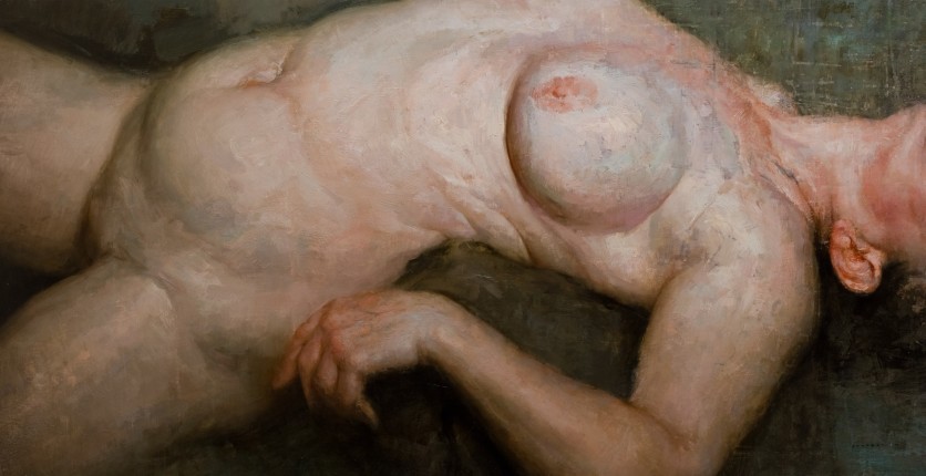 "Desnudo reclinado"